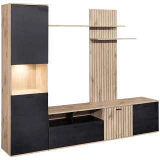 Ensemble meuble tv Silver