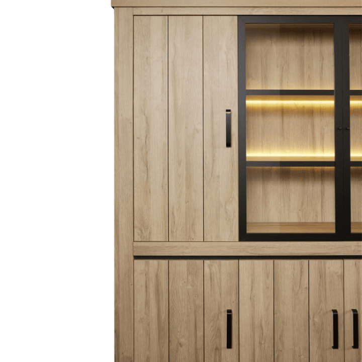 Bibliothèque Tibo french oak