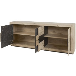 Bahut Sacha canyon oak/marble