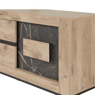 Meuble TV Sacha canyon aok/marbre