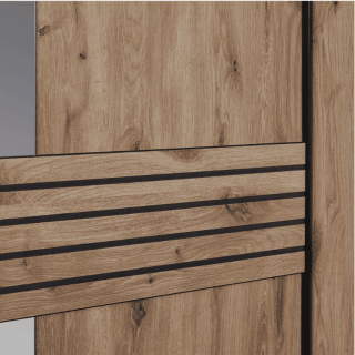 Armoire 2 portes Tanya canyon oak