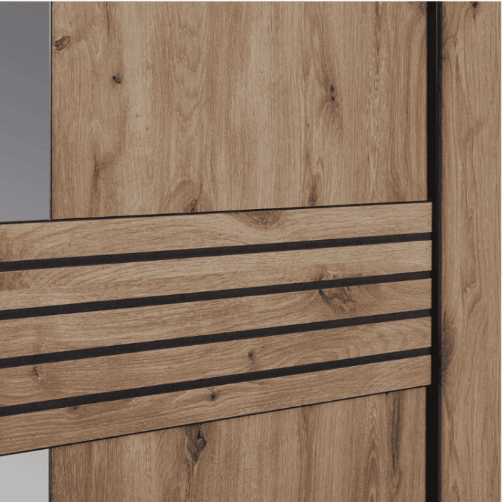 Armoire 2 portes Tanya canyon oak