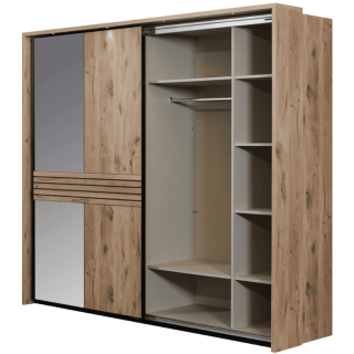 Armoire 2 portes Tanya canyon oak