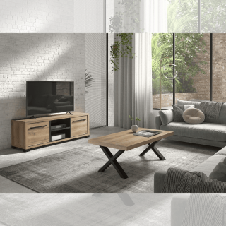 Table de salon Rico pied X SL2400