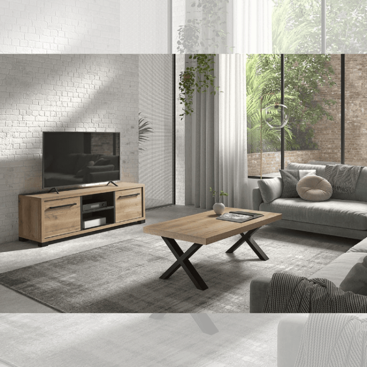 Table de salon Rico pied X SL2400