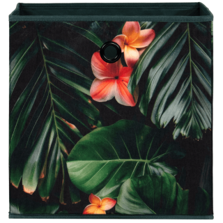 Caisson en tissu Jungle fleur 004228