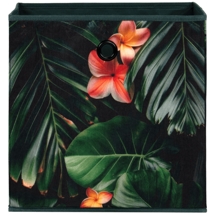 Caisson en tissu Jungle fleur 004228