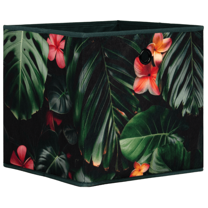 Caisson en tissu Jungle fleur 004228