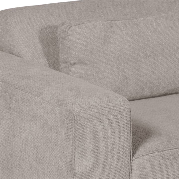 Salon d'angle Ezra gris