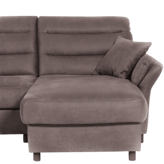 Salon d'angle Foreno marron