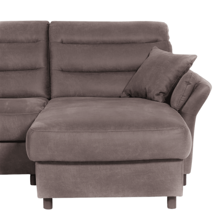 Salon d'angle Foreno marron