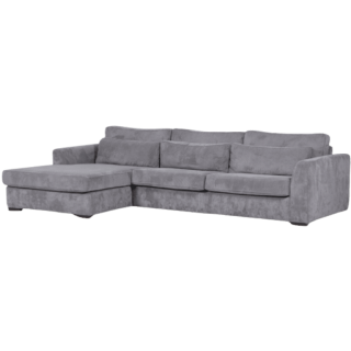 Salon d'angle Alcamo gris