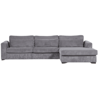 Salon d'angle Alcamo gris
