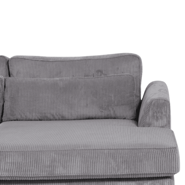 Salon d'angle Alcamo gris