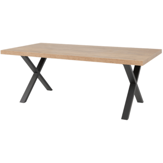 Table Tim 200x100 cm pied "X" TF1915