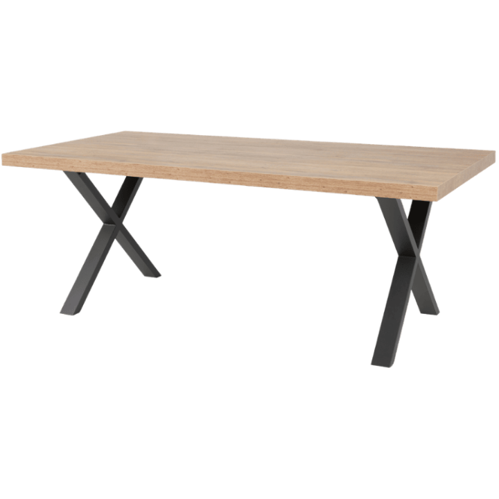 Table Tim 200x100 cm pied "X" TF1915