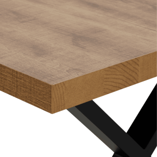 Table Tim 200x100 cm pied "X" TF1915