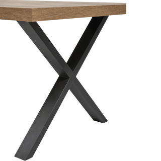 Table Tim 230x100 cm pied "X" TF1915
