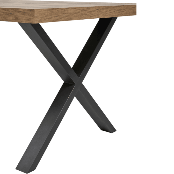 Table Tim 230x100 cm pied "X" TF1915