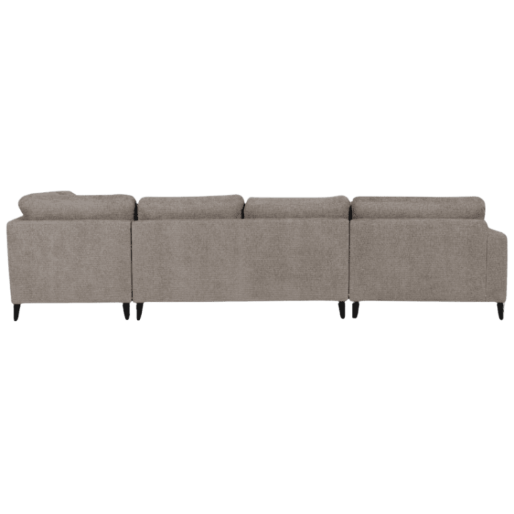 Salon d'angle Lima gris