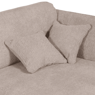 Salon d'angle Kelmis beige