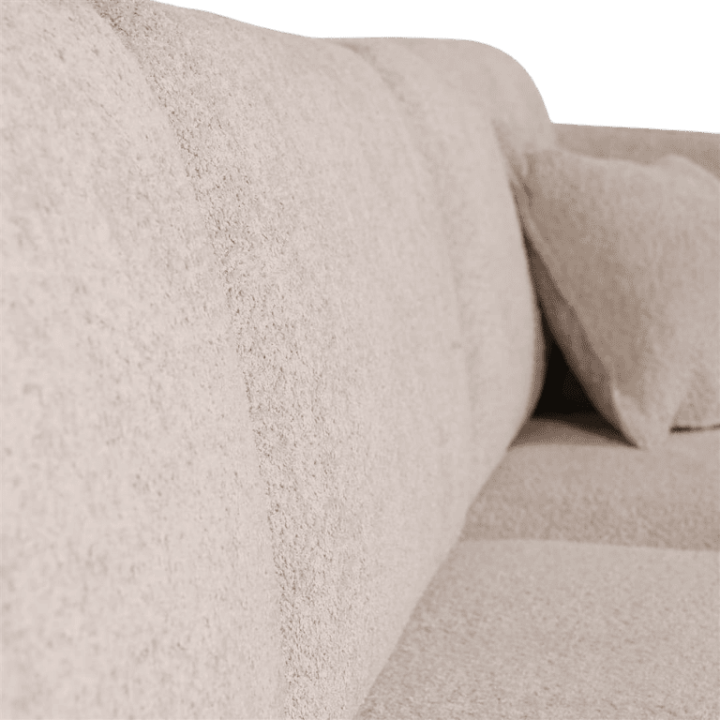 Salon d'angle Kelmis beige