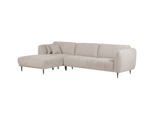 Salon d'angle Kelmis beige