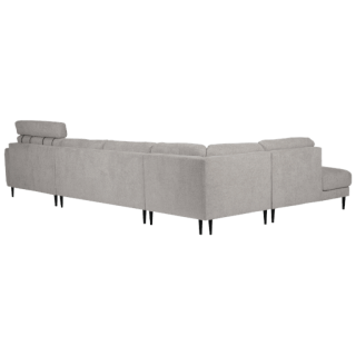 Salon d'angle Malibu gris