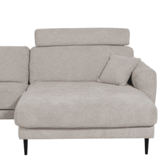 Salon d'angle Malibu gris