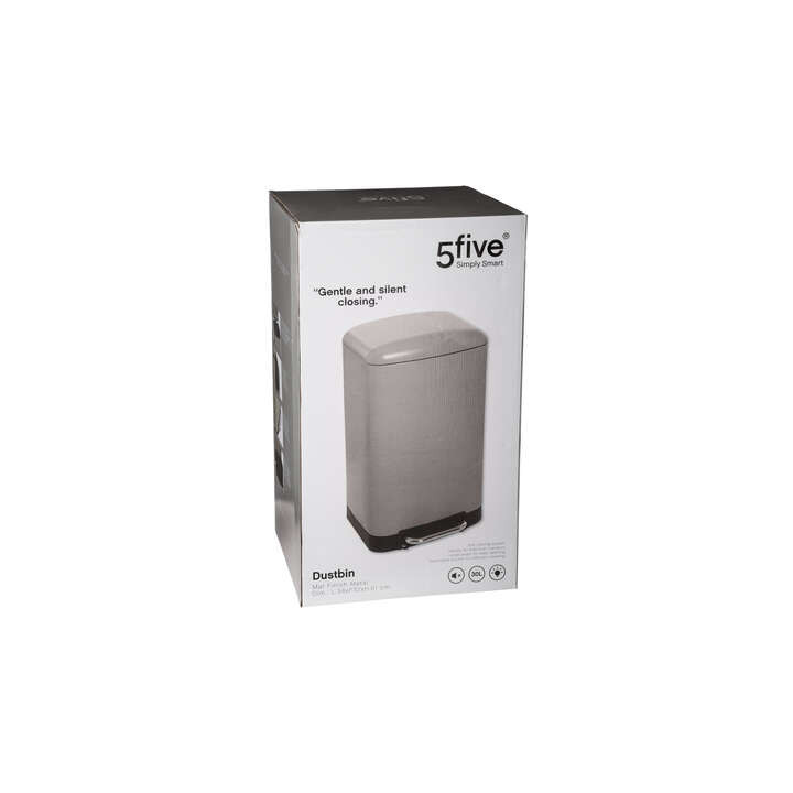 Poubelle Ariane 30L taupe