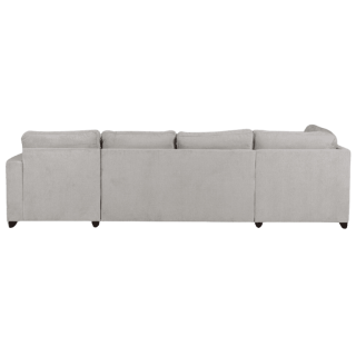 Salon d'angle droit Split gris