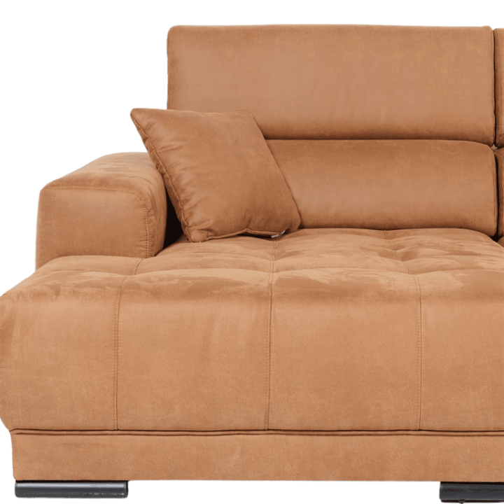 Salon d'angle Rimini cognac