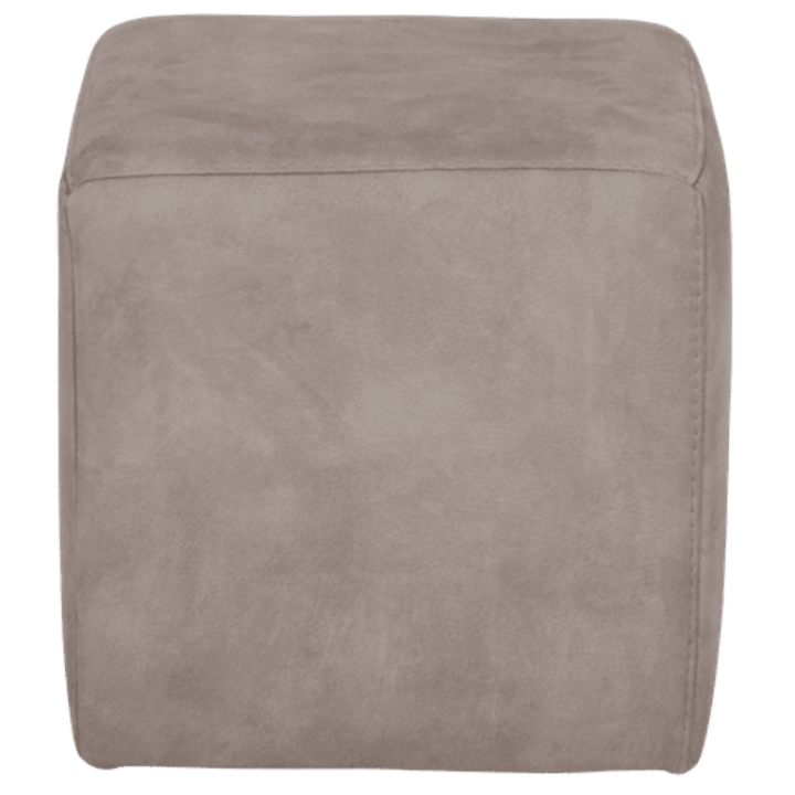 Pouf carré Jacqueline barillo silver