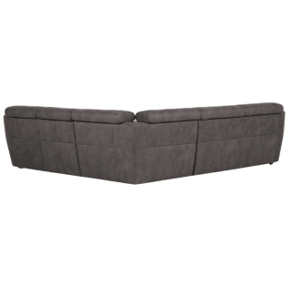 Salon d'angle Mecon gris/taupe