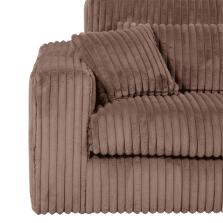 Fauteuil Moiano taupe