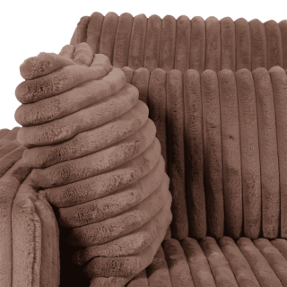 Fauteuil Moiano taupe