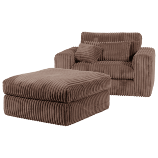 Pouf Moiano taupe