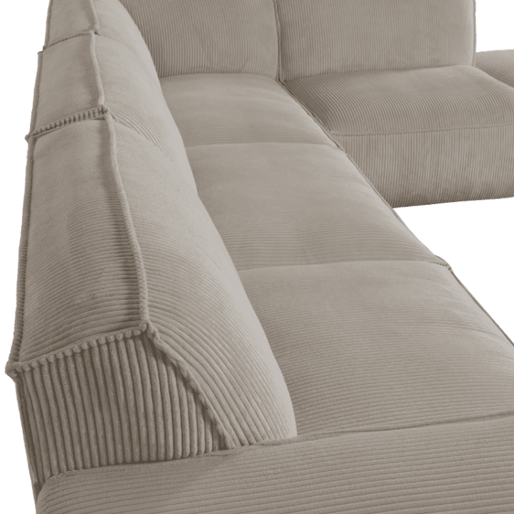 Carla - Salon d'angle - beige