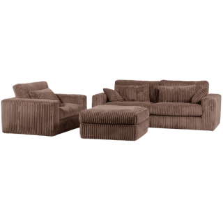 Salon 3 +1places Moiano taupe