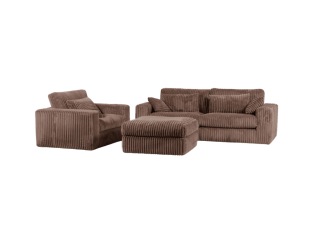 Salon 3 +1places Moiano taupe