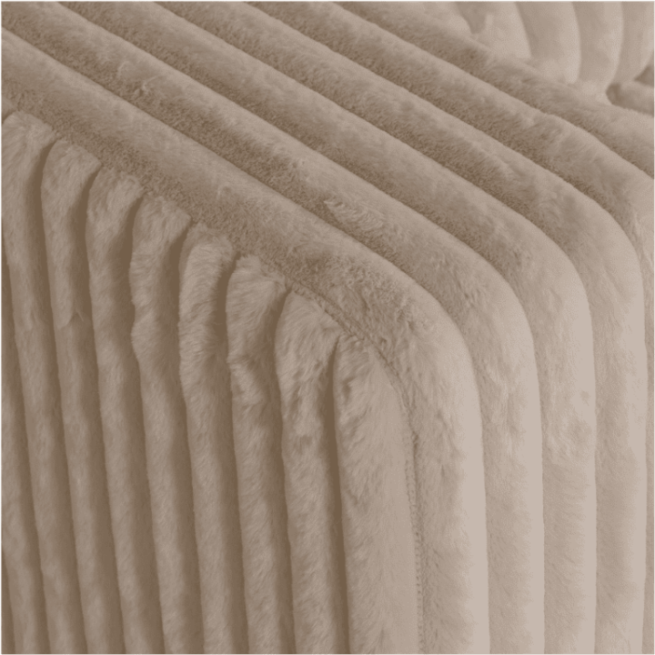 Salon d'angle droit Mojo beige
