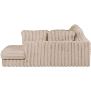 Salon d'angle droit Mojo beige