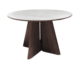 Table Mika ronde céramique 120 cm