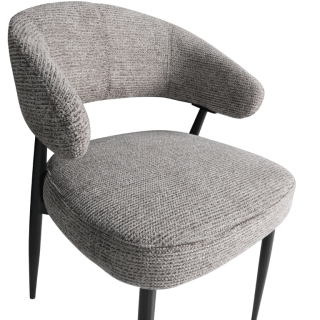 Chaise Simon Marron