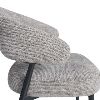 Chaise Simon Marron