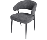 Chaise Simon Gris anthracite