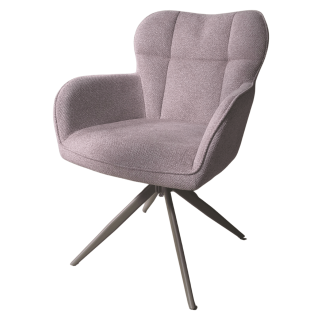 Chaise Macao pivotante taupe