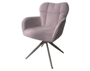Chaise Macao pivotante taupe