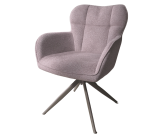 Chaise Macao pivotante taupe