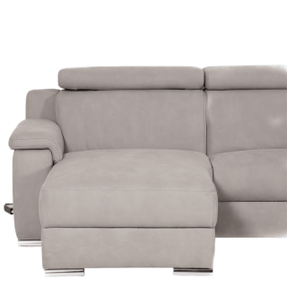 Salon d'angle Panenka gris clair